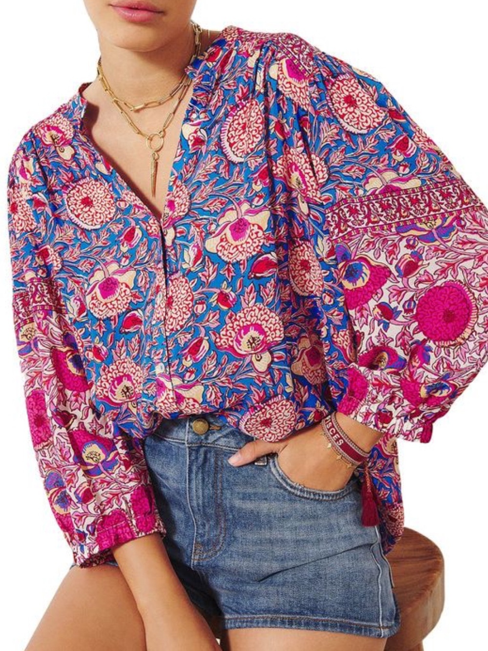 Ba&sh Vlad Bohemian Blouse